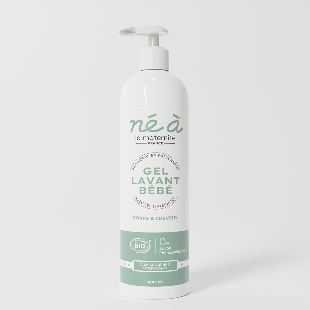 Gel lavant bébé - corps et cheveux - 400 ml