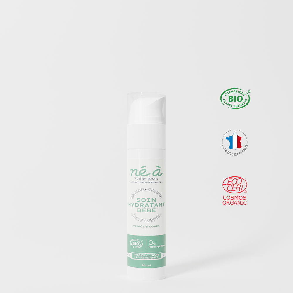 Soin hydratant bébé Né à Saint Roch - visage et corps - 50 ml