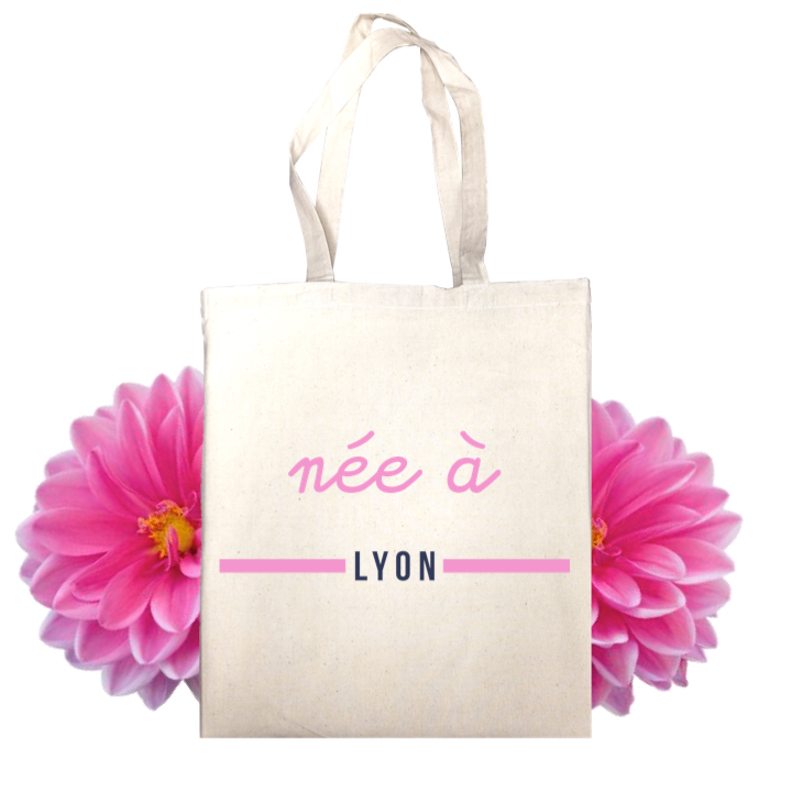 °Tote-bag Né(e) à + votre ville°